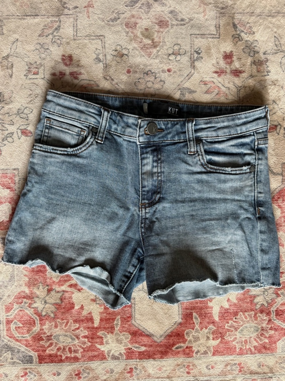🔹Kut from the Kloth Blue Denim Shorts